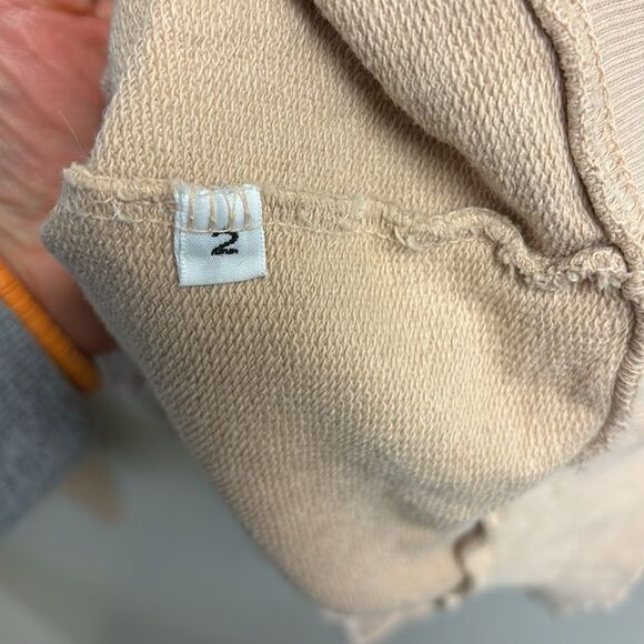 Back When Embroidered Tiger Beige Sweatshirt small - Picture 5 of 7